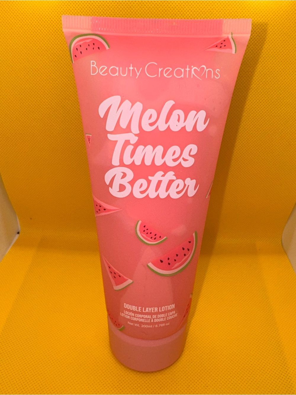 Beauty Creations Pink Melon Times Better Body Lotion